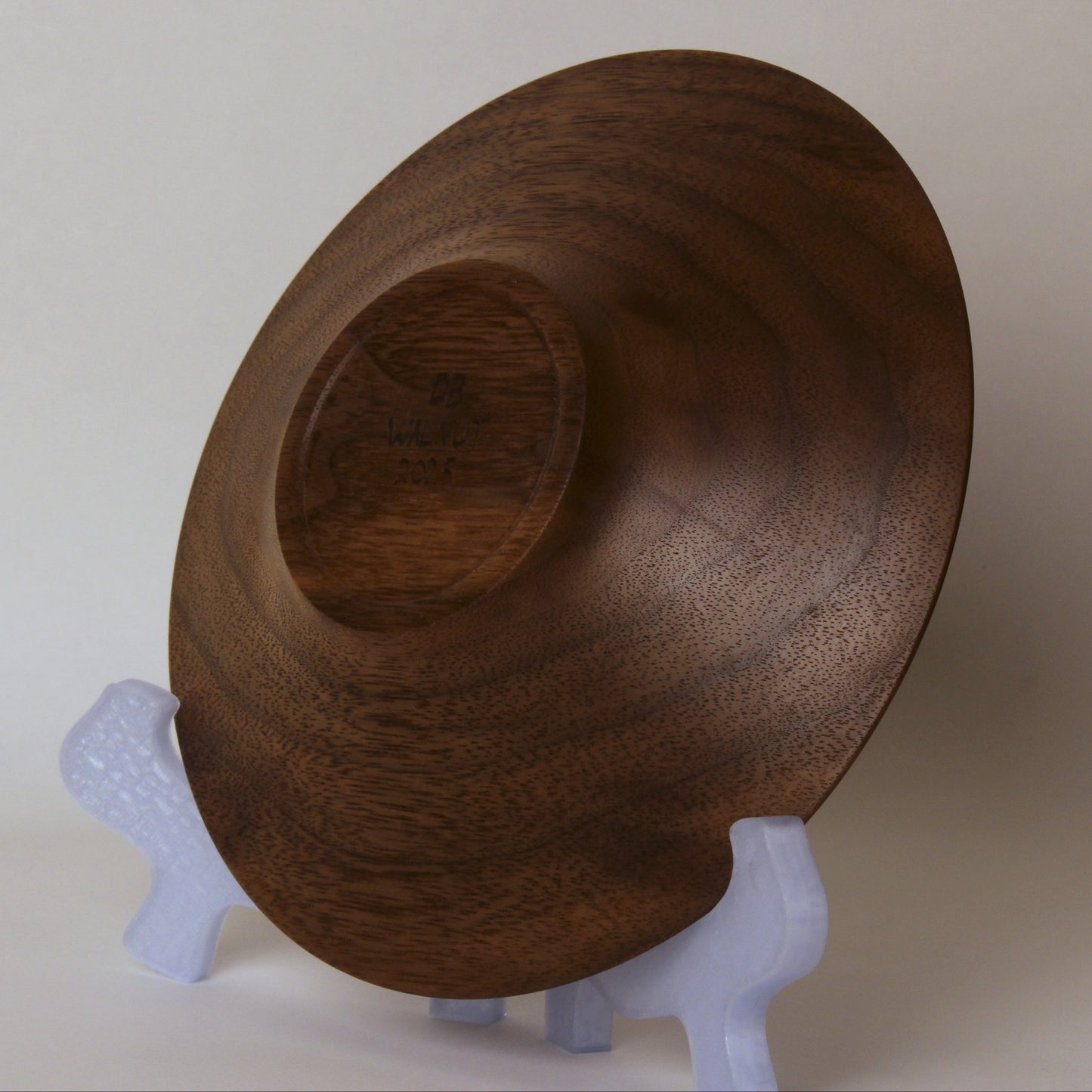 Walnut Funnel Bowl
