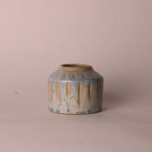 Small Fluted Vase