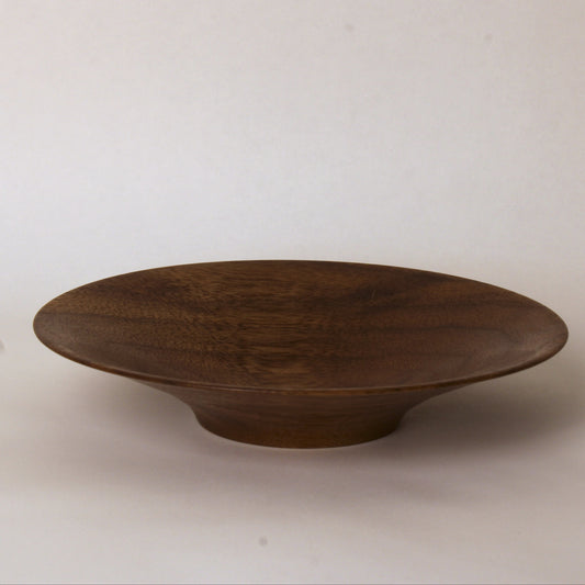 Walnut Funnel Bowl